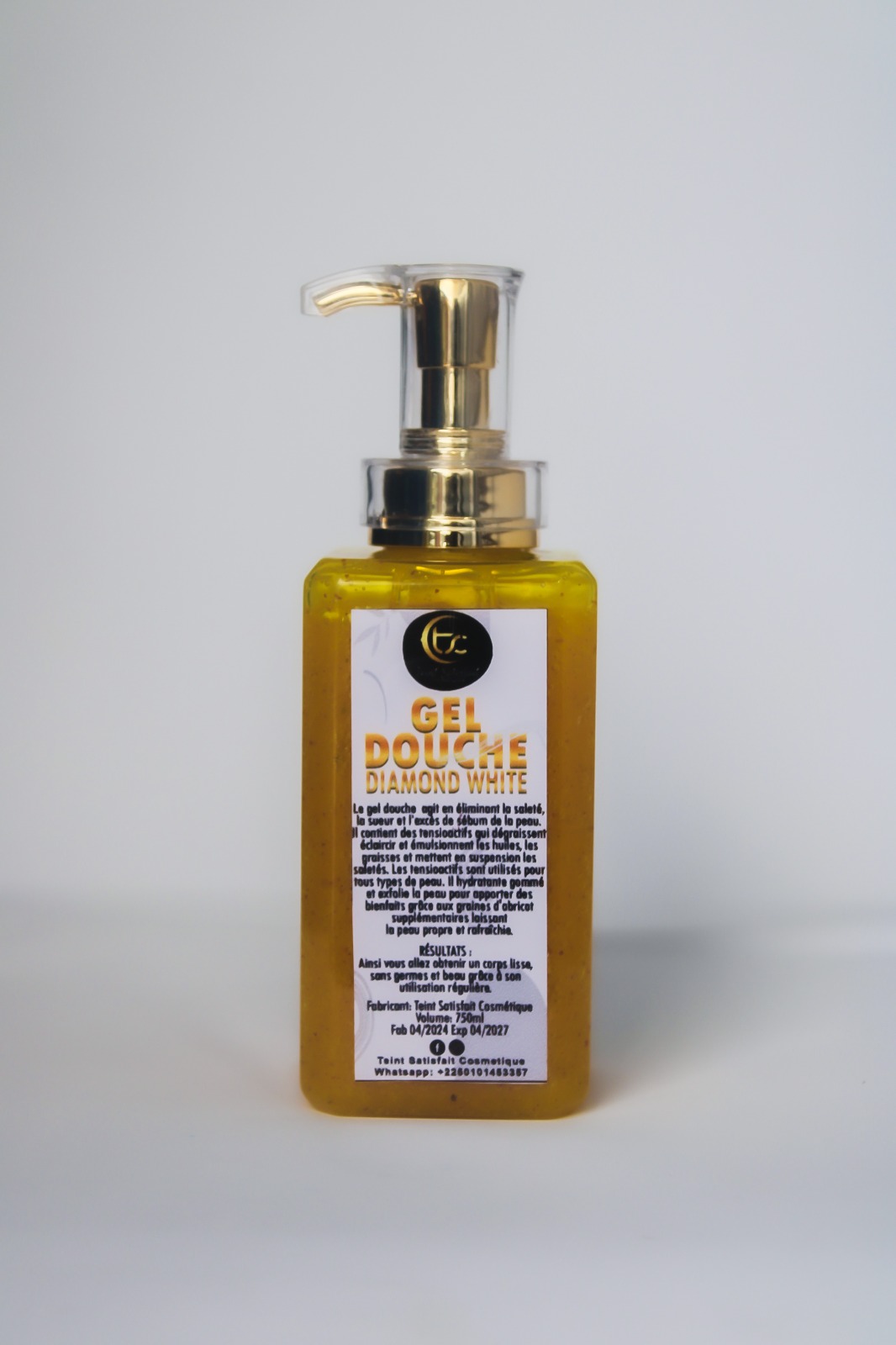 GEL DOUCHE DIAMOND WHITE 500G